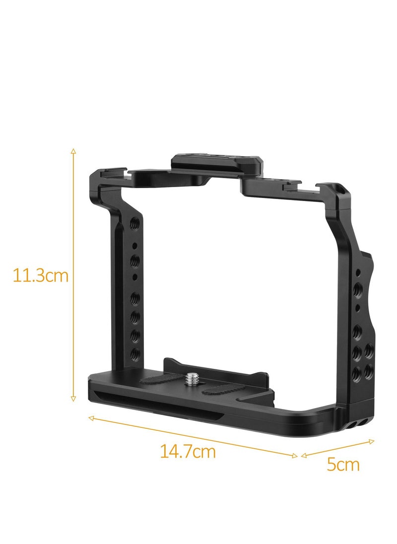 ANDOER - Andoer Aluminum Alloy With Dual Cold Shoe Camera Video Rabbit Cage - Image 1