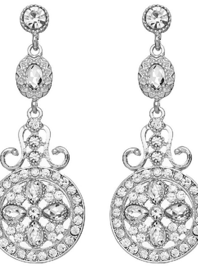 Cizoe 1920s Gatsby Accessories Set for Women Flapper Headband 20s Headpiece Necklace Gloves(fd) - Image 3