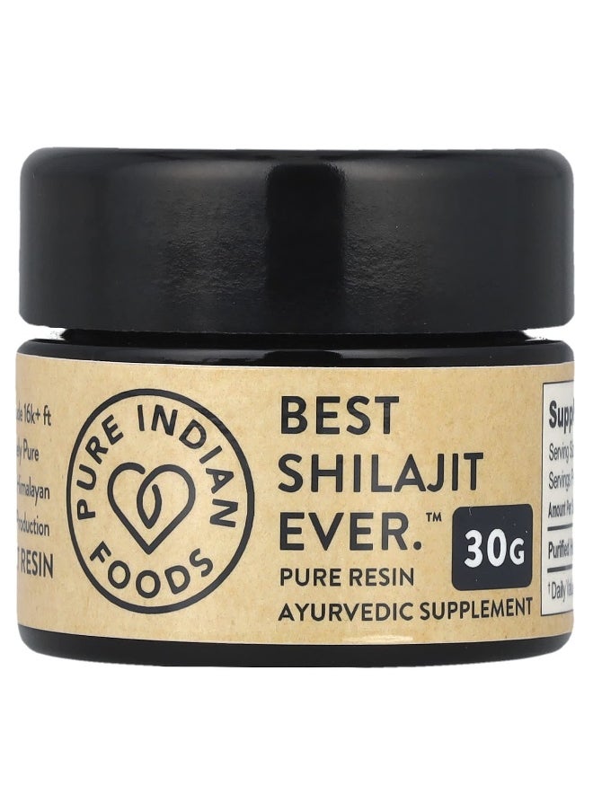 Pure Indian Foods Pure Indian Foods, Best Shilajit Ever™, 30 g  - Image 1