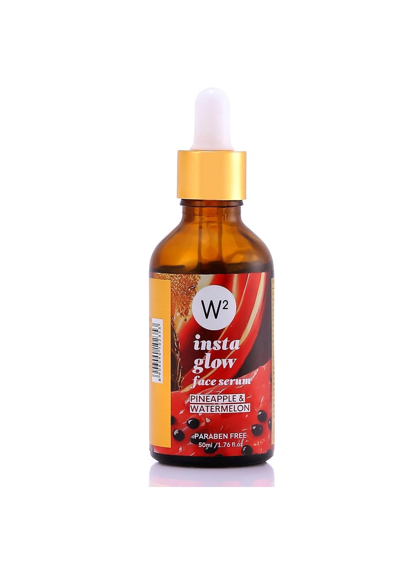 W2 W2 Why Wait Pineapple Watermelon Face Serum for Skin Hydrates Moisturizes Plumps Skin Reduces Wrinkles 50 Ml  - Image 1