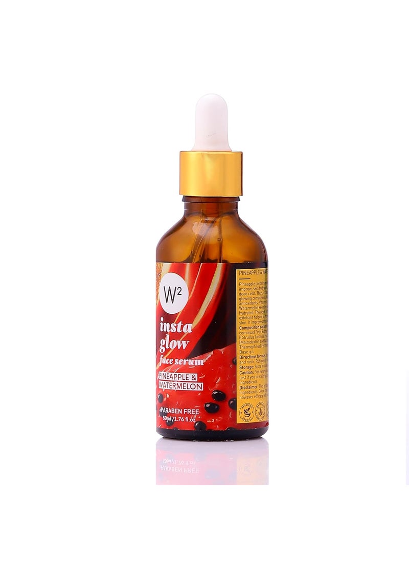 W2 W2 Why Wait Pineapple Watermelon Face Serum for Skin Hydrates Moisturizes Plumps Skin Reduces Wrinkles 50 Ml  - Image 3