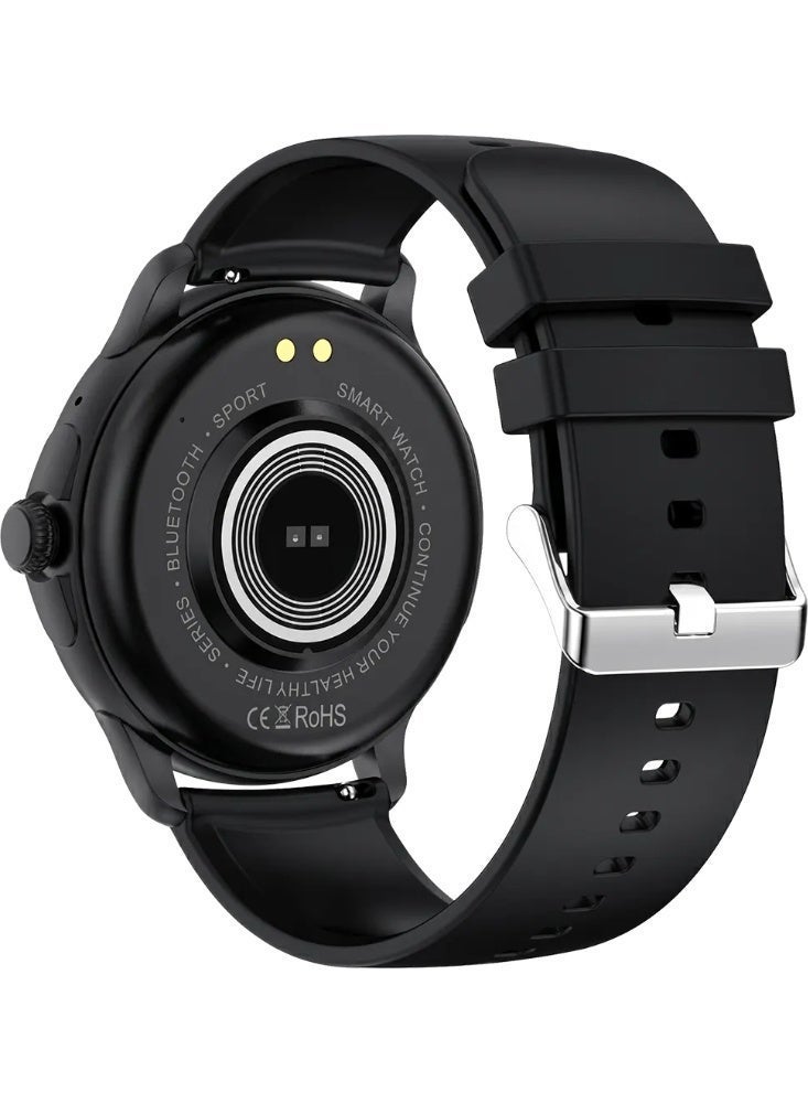 تشوتيك SmartWatch WT037 Display 1.43 inches AMOLED Bluetooth 5.3 Battery 300mAh-Black Black - Image 2