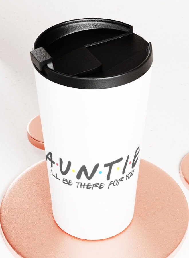 LIT White Tumbler Aunt Gift Travel Tumbler Best Aunty Present Auntie Friends Spoof - Image 2