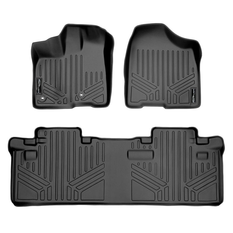 SMARTLINER Custom Fit Floor Mats 2 Row Liner Set for 20132020 Toyota Sienna