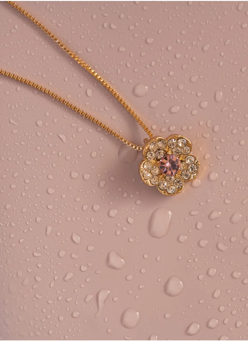 AMICA Flower Pendant Necklace