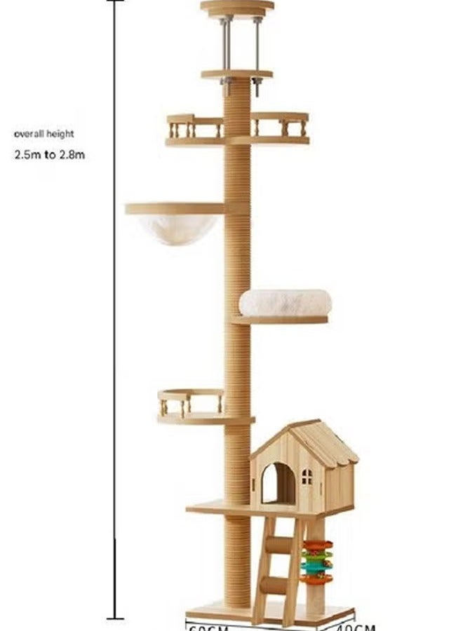 KLNAMAEAAN Extra Tall Cat Tree for Ultimate Climbing and Perching Experience - Image 4