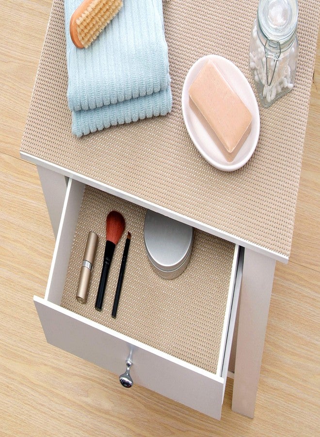 Con-Tact Brand Grip-N-Stick Durable Self-Adhesive Non-Slip Shelf and Drawer Liner, 18" x 4', Taupe, 6 Rolls - Image 5