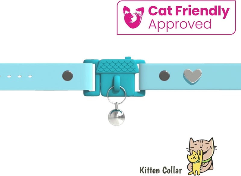 REF. Kittyrama Aqua Kitten Collar 14.5cm - 18.5cm - Image 2