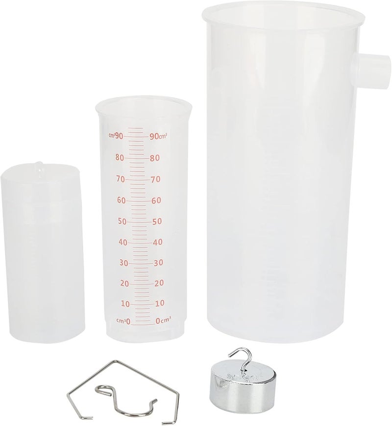 klarako Overflow Can Plastic Beaker, Archimedes Principle Teaching Tools School Lab Supplies Physics Experimenter Overflow Cup for Exploration - Image 1