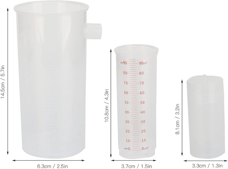 klarako Overflow Can Plastic Beaker, Archimedes Principle Teaching Tools School Lab Supplies Physics Experimenter Overflow Cup for Exploration - Image 3