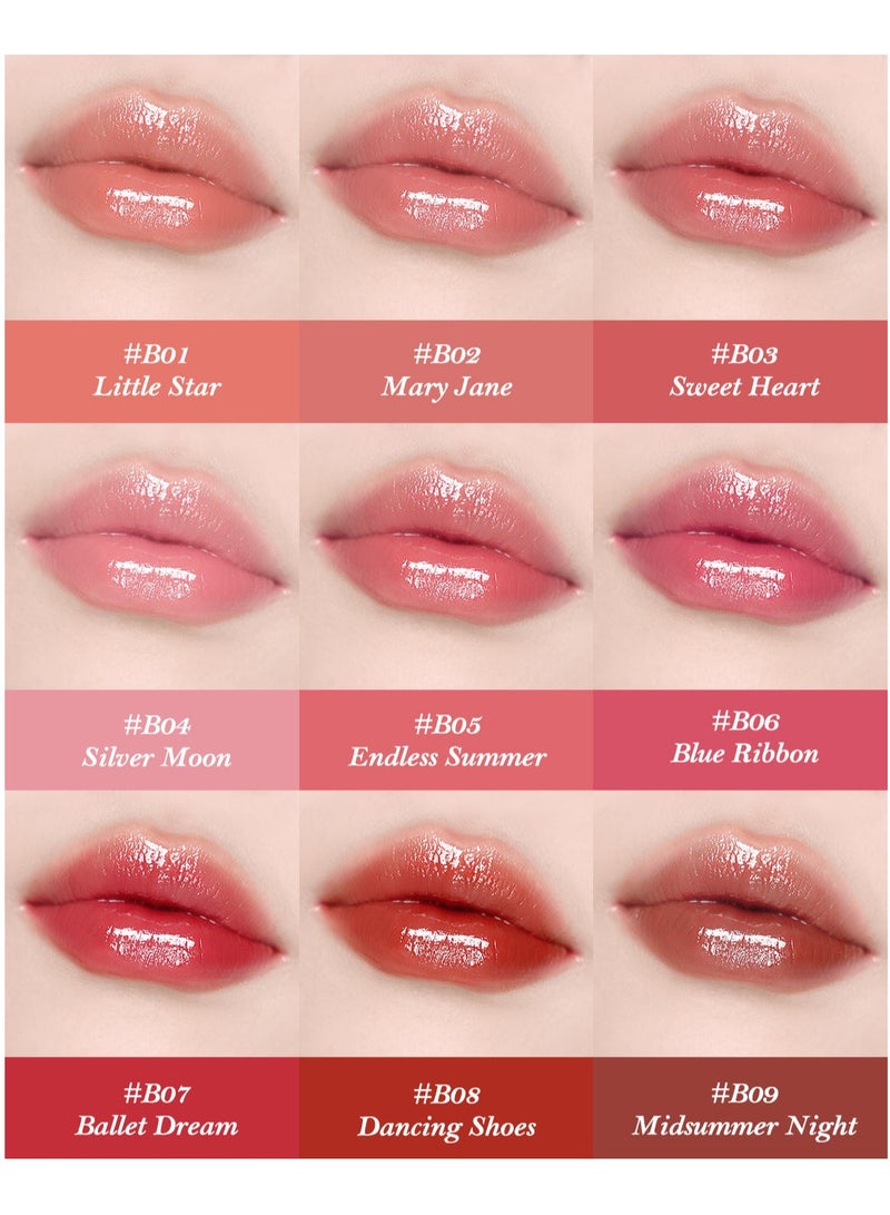 Flower Knows Swan Ballet Solid Lip Glaze Mirror Lipstick Profesional Makeup Lipgloss Moisturizing Korean Hydrating Lipstick (B08 Dancing Shoes) - Image 5
