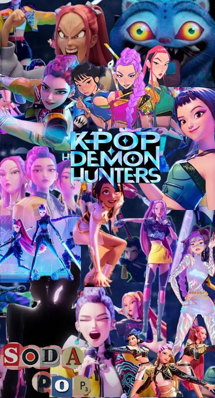 دمية مجموعة KPOP صائدة الشياطين لومي/ميلا/زوي، 6 أشكال موديلات حركية، ديكور منزلي جذاب بصريًا لهواة الفتيات - Image 4