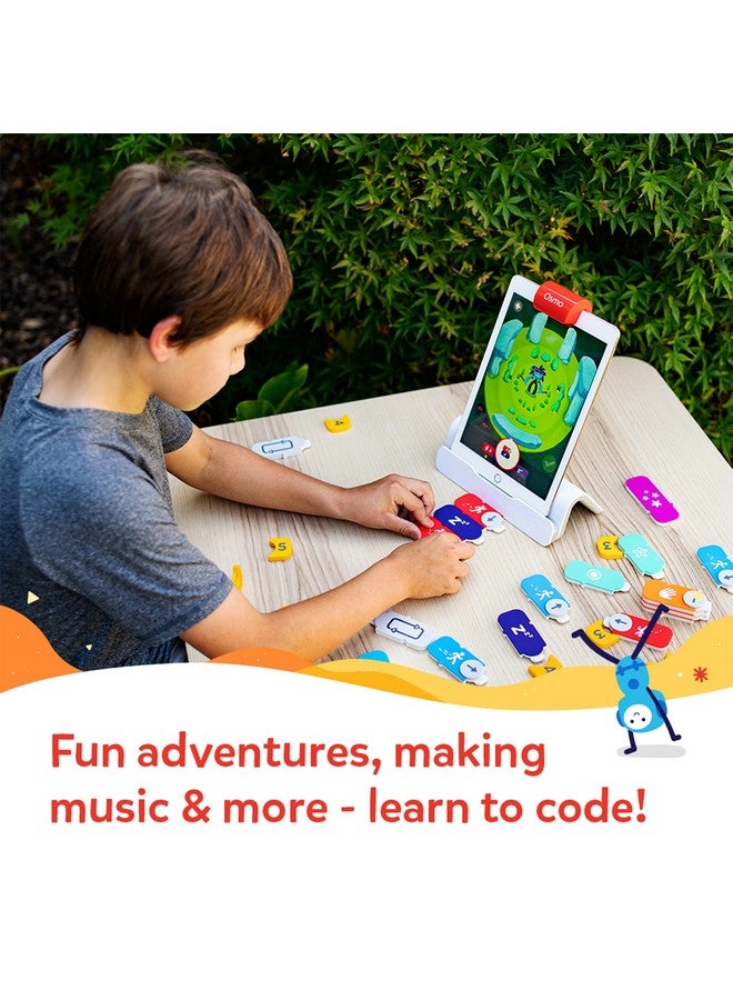 Osmo - Coding Starter Kit For Iphone & Ipad-3 Educational Learning Games-Ages 5-10+ Learn To Code, Basics Puzzles-Stem Toy-Logic, Fundamentals(Osmo Ipad/Iphone Base Included)  - Image 3