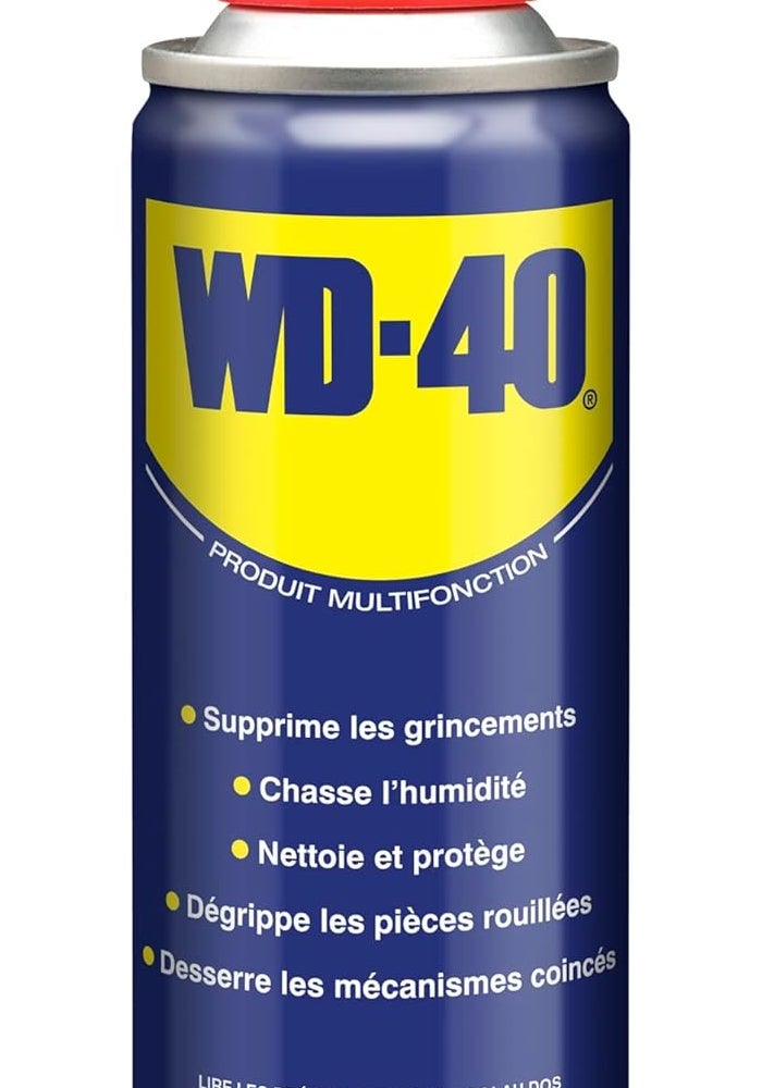 WD-40 Multi-Use 200ml Spray Aerosol Can - All-Purpose Lubricant for Home & Workshop Use - Image 1