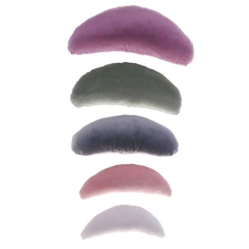 KODORIA 5pcs Newborn Baby Photography Props Moon Pillow Posing Props Newborn Basket Filler Fotografia - Colorful - Image 1
