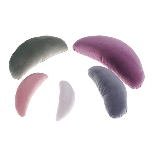 KODORIA 5pcs Newborn Baby Photography Props Moon Pillow Posing Props Newborn Basket Filler Fotografia - Colorful - Image 2