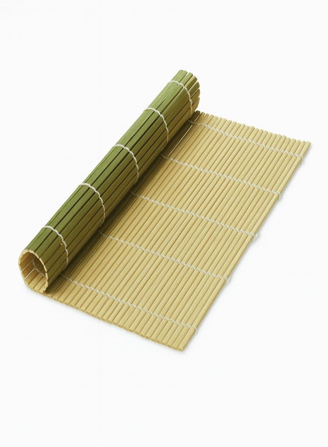 JapanBargain S-3155, Green Bamboo Sushi Roller Mat 9-1/2-inch Square - Image 3