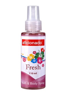 Aficionado Bath and Body Spray-BBS Fresh 110ml | Aura & Charm Perfume Spray | Long Lasting Fresh Fragrance | Perfume Spray for Man & Women - 110 ml. - pzsku/Z072FE14ED3EBA208896DZ/45/_/1740569447/1b7ff1d4-8d81-416a-800e-89173f562d2c