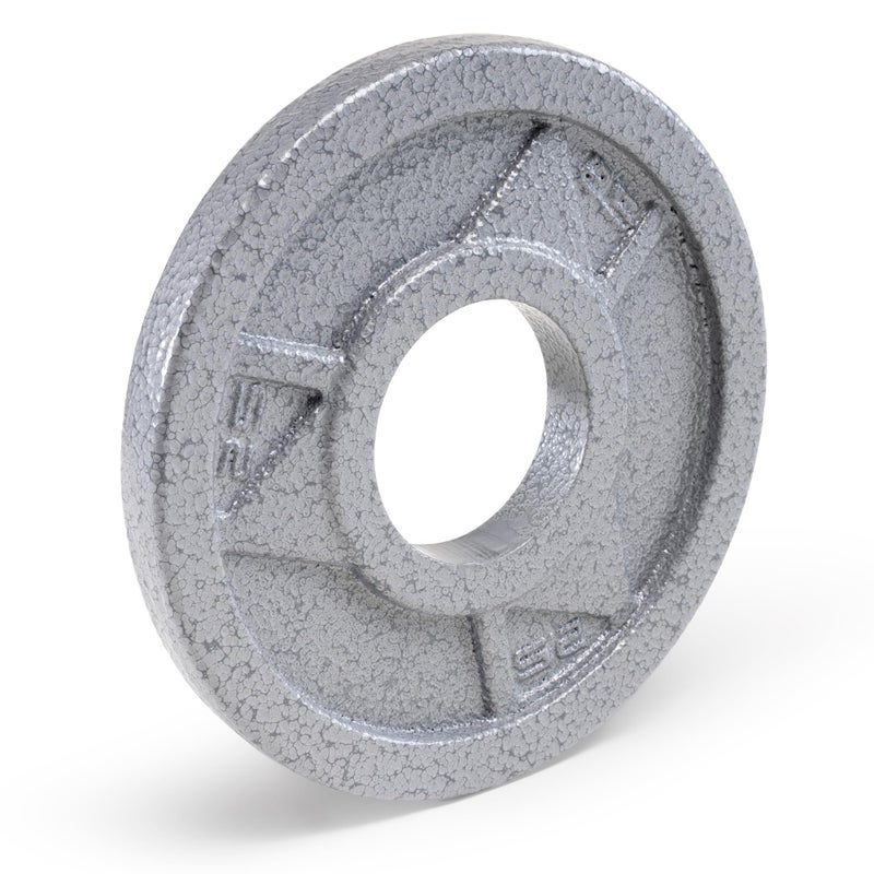 Marcy Classic 2" Cast Iron Olympic Grip Plates, 2.5lb - Image 1
