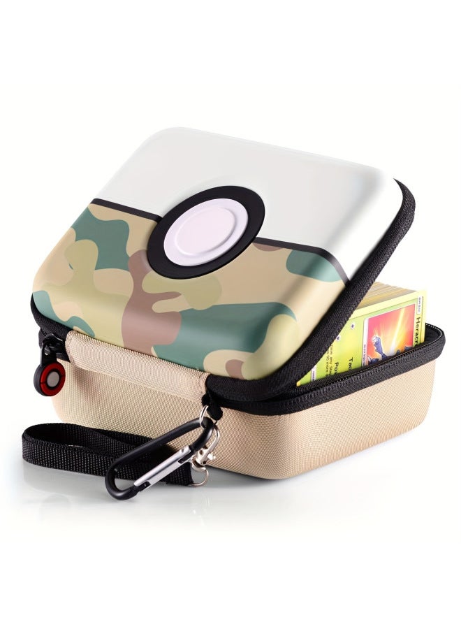 Pokemon Trading Card Game Tcg Box Compatible Card Pack Digital Computer/game Console Protective Case-Model:Red And White Elf Ball