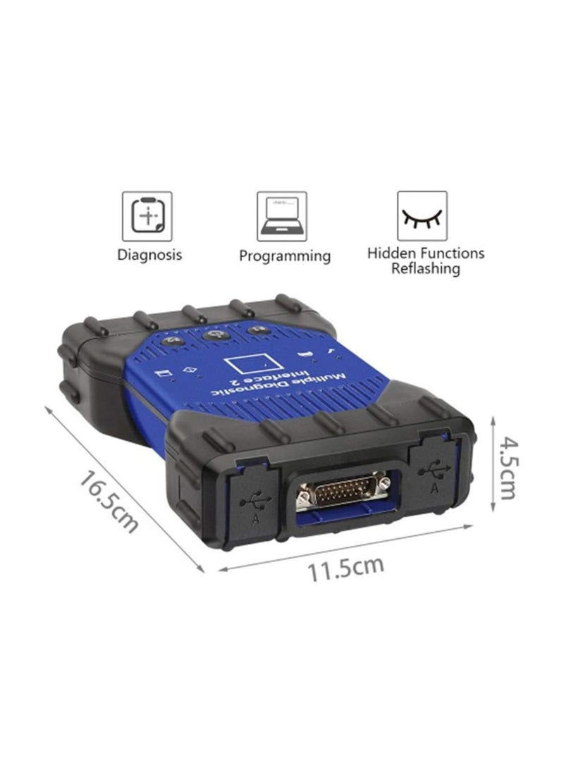 Generic - Latest MDI2 VCI Wifi For GM Multiple Car Scanner Diagnostic Tool Automatic vehicle identification Special gm diagnostic tool with Plug & Play Software 256 GB-SSD - Image 1