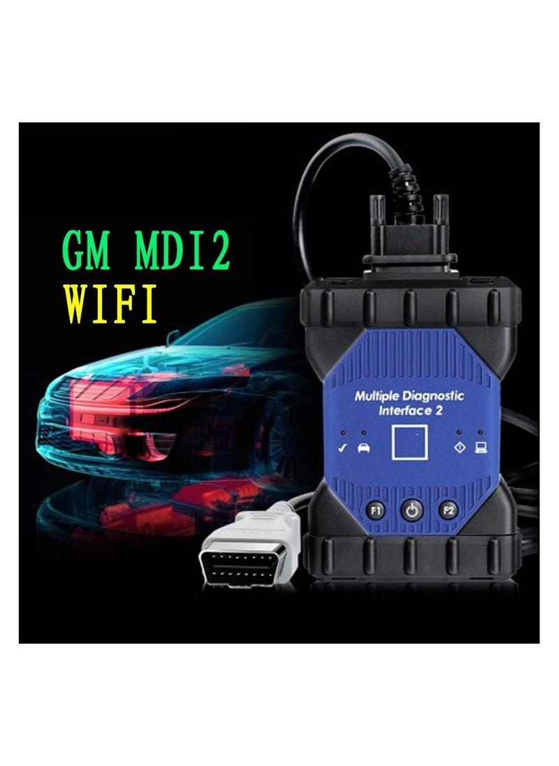 Generic - Latest MDI2 VCI Wifi For GM Multiple Car Scanner Diagnostic Tool Automatic vehicle identification Special gm diagnostic tool with Plug & Play Software 256 GB-SSD - Image 1