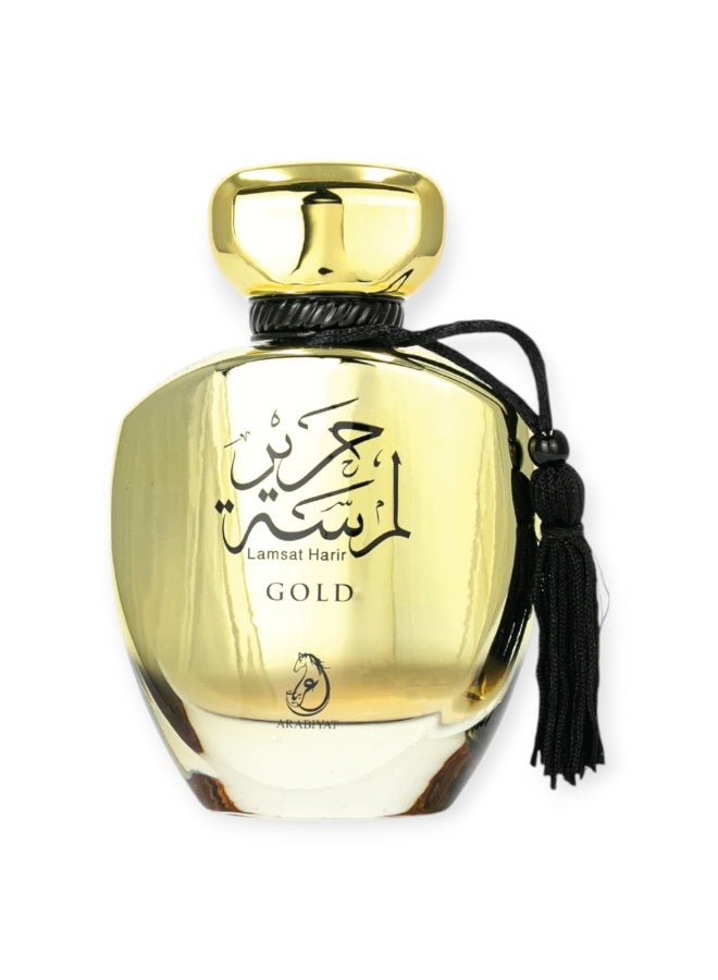 my perfumes LAMSAT HARIR GOLD from ARABIYAT Eau De Parfum for Men and Women Long Lasting Arabian Perfume 100ml - Image 2