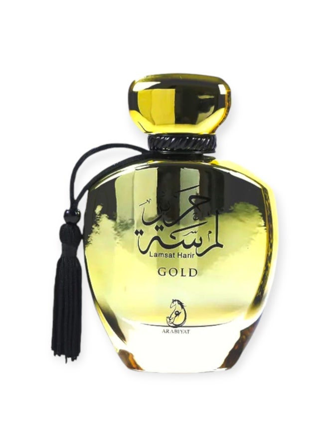 my perfumes LAMSAT HARIR GOLD from ARABIYAT Eau De Parfum for Men and Women Long Lasting Arabian Perfume 100ml - Image 3