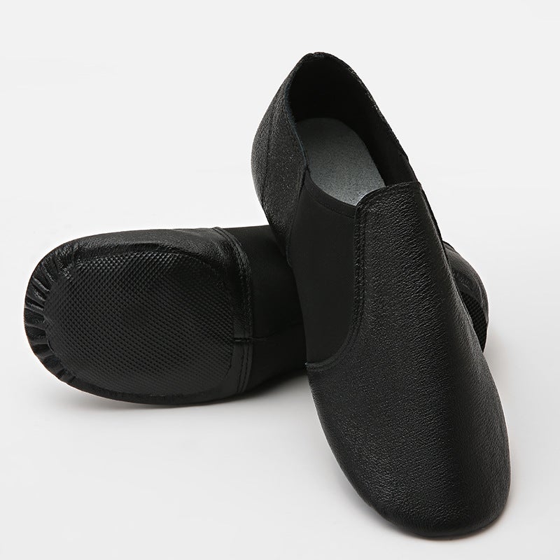 Jazz Dance Shoes Women''s Soft Sole Breathable Lace-up Free Top Layer Cowhide Shoes Teacher Shoes Class Dance Shoes Practice Shoes - Image 4