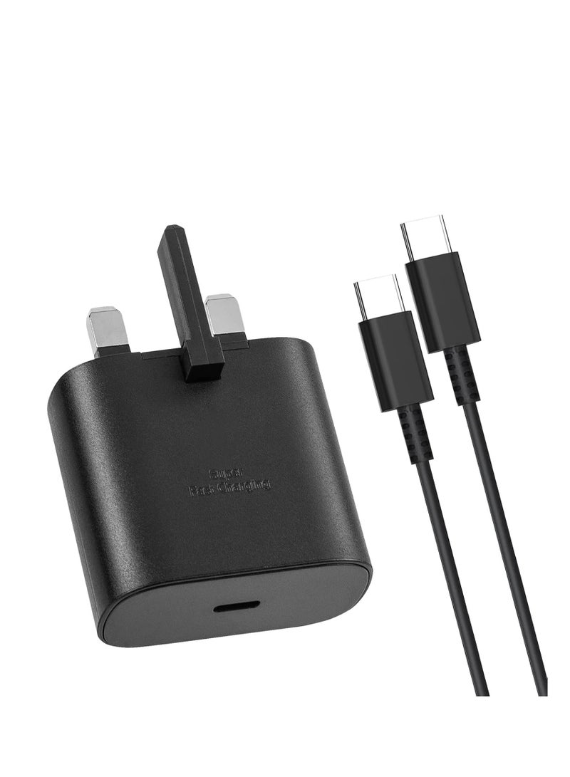 general 45W Super Fast Charger USB C Android Phone Charger Fast Charging Replacement for Samsung Galaxy S25/S25 Ultra/S25+/S24 Ultra/S24/S24+/S23 Ultra/S23/S22/S20/S21/Note 10,Galaxy Tab, Black - Image 4