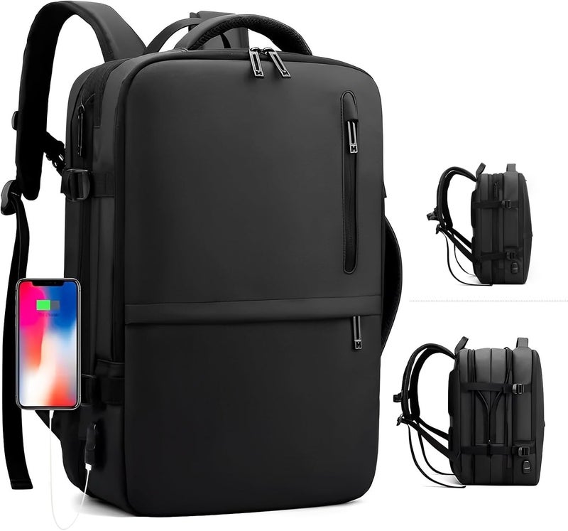 Skycare Business Travel Waterproof Backpack, Multi-functional Large Capacity Expandable Computer Bag for Handheld or Shoulder Carry - Image 1