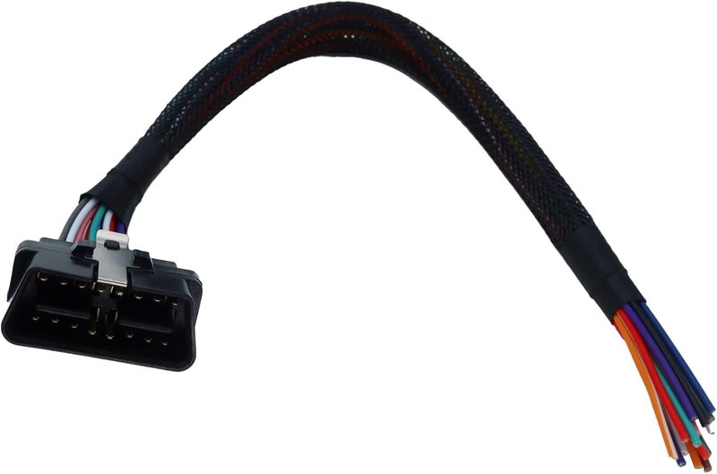 MITOB كابل OBD2 J1962 ذكر إلى طرف مفتوح 16 دبوس 1 قدم 30 سم - Image 3