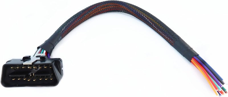 MITOB كابل OBD2 J1962 ذكر إلى طرف مفتوح 16 دبوس 1 قدم 30 سم - Image 2