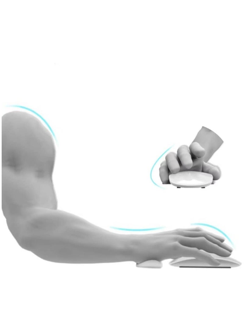 FASHION MANIA FASHION MANIA Ergonomic Mouse Pad with Wrist Support Gel Mouse Pad with Wrist Rest, Comfortable Computer Mouse Pad for Laptop, Pain Relief Mousepad with...  - Image 3