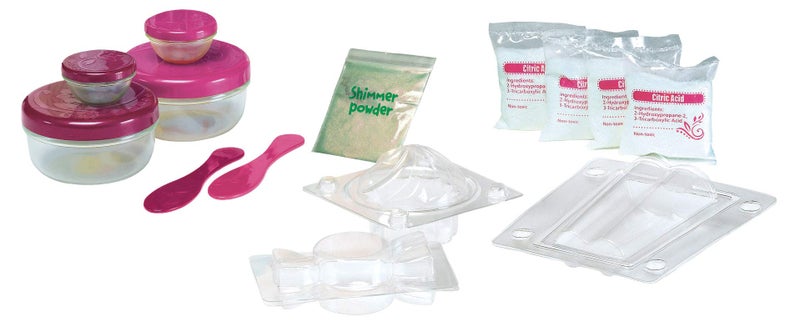 SmartLab مختبر سبا الذكي - 22 قطعة - 30 وصفة سبا مهدئة - يتضمن 4 قوالب قنابل استحمام و 2 علب بلسم شفاه - Image 2