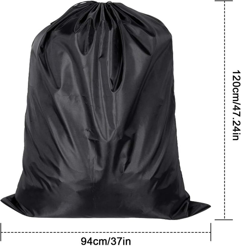 Fodlon Extra Large Drawstring Bag, 94cm x 120cm Waterproof Storage Bag, Oxford Fabric Quilt Organizer Bag for Toy, Bedding,Underbed,Clothes,Shoes Duvet Blanket (94cm x 120cm) - Image 2