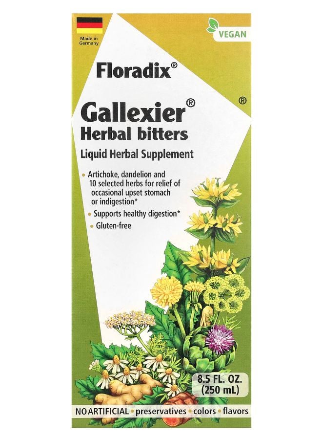 Gallexier® Herbal Bitters Liquid Herbal Supplement 8.5 fl oz (250 ml)