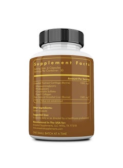 Ancestral Supplements Grass Fed Beef Tracheal Cartilage Supplement with Liver, 3000mg, Immune Health and Joint Support Supplement Promotes Healing, Non-GMO, 180 Capsules  - Image 2