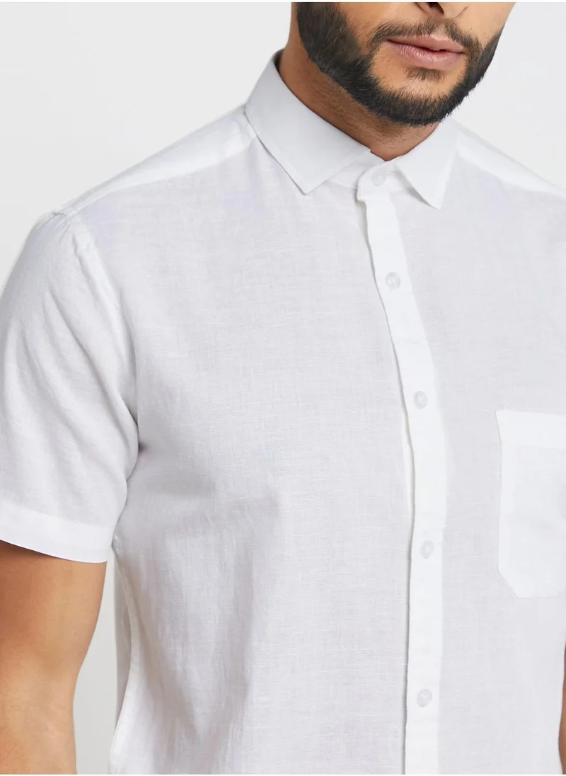 Robert Wood Camp Collar Shirt