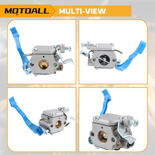 MOTOALL 590460102 Carburetor for Husq 125B Husqvarna125BX 125BVX Leaf Blower Trimmer for Zama C1Q-W37 Carb 545 08 18-11 581798001 545081811 545112101 with Air Filter Fuel Line Kit - Image 5
