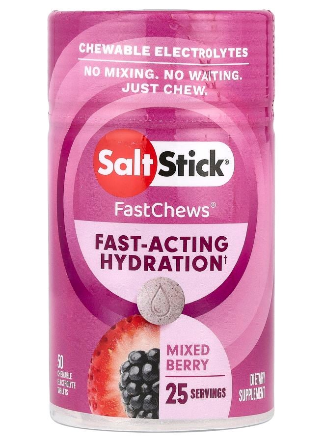 FastChews® Chewable Electrolytes Mixed Berry 50 Chewable Tablets