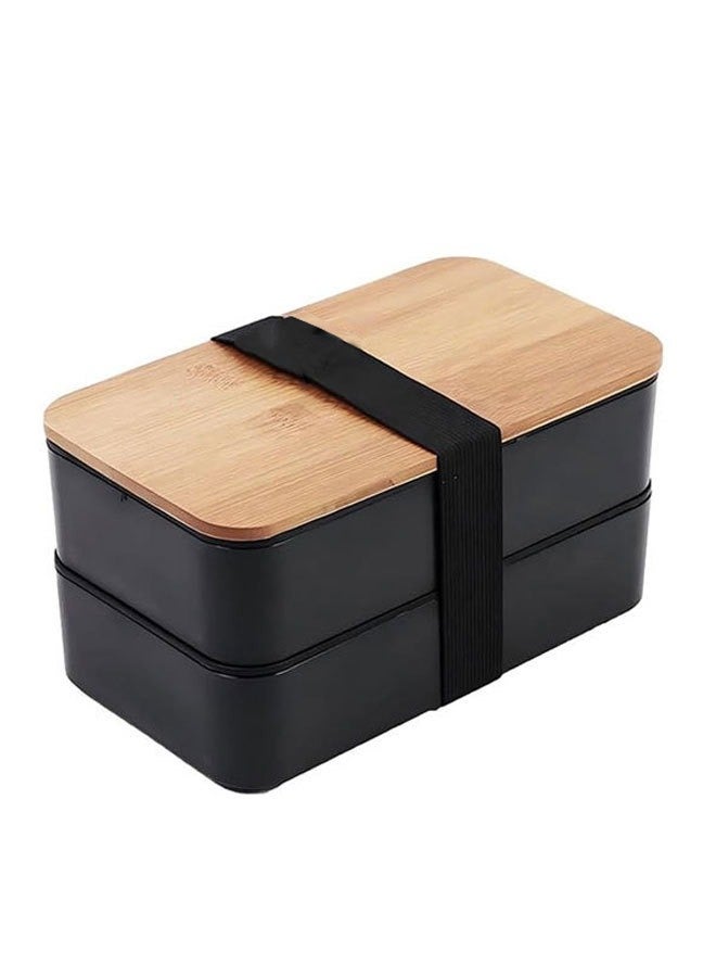 spa luxetique Premium Bento Box Adult Lunch Box with Compartments for Women & Men, Set of Utensil & Chopsticks & Dip Container, Cute Japanese Kids Bento Lunch Box, Microwavable 