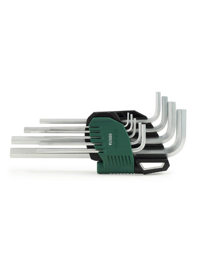 Sata SATA ST09107CHBSJ 9-Piece Extra Long Color Series Black Oxide Hex Key Set - Image 5
