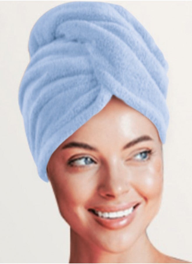Tiba - Drying hair  bonne, light blue - Image 1