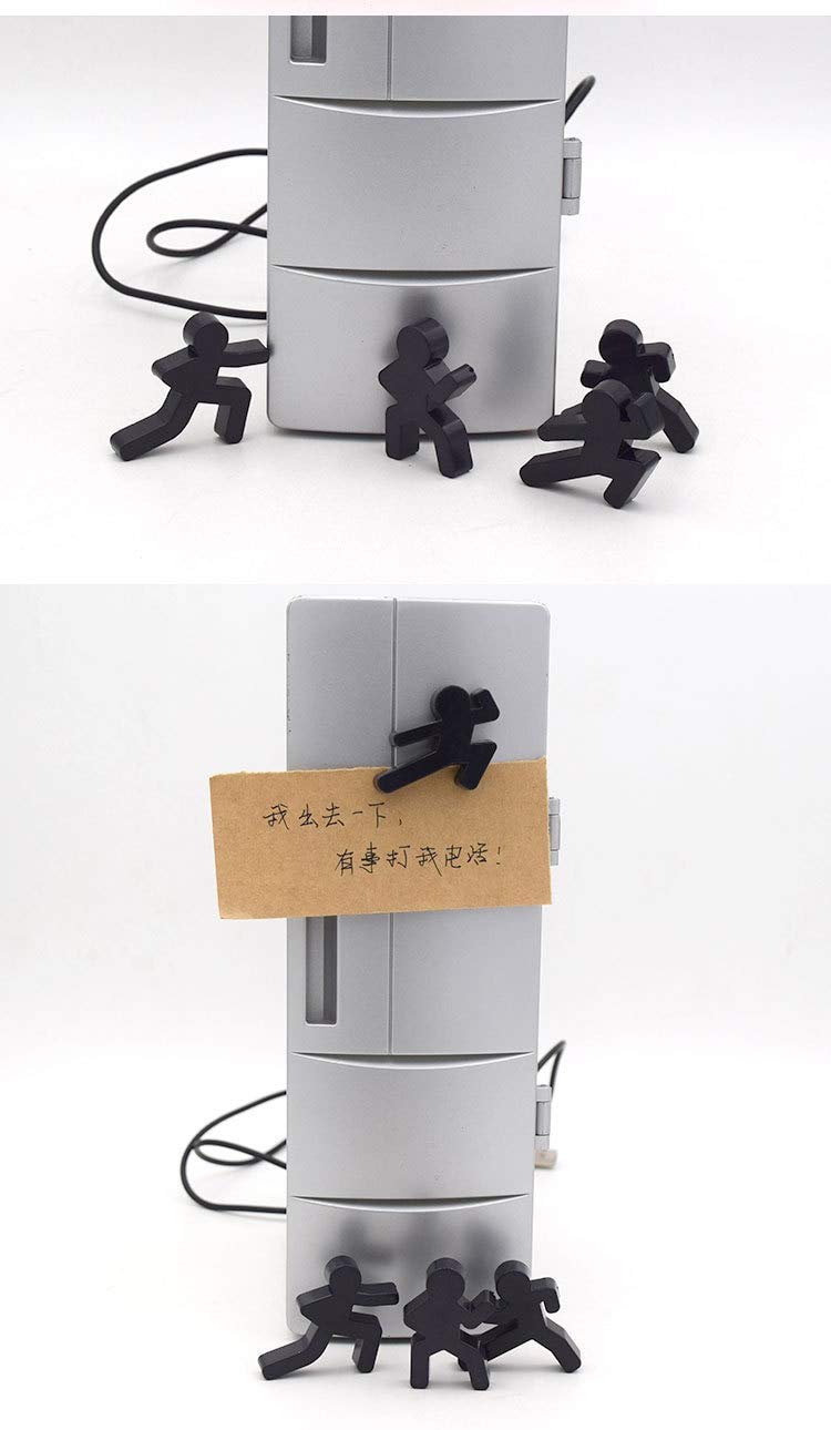 THE QUIRK BOX Ninja Refrigerator Magnet Black - Image 3