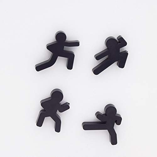 THE QUIRK BOX Ninja Refrigerator Magnet Black - Image 1