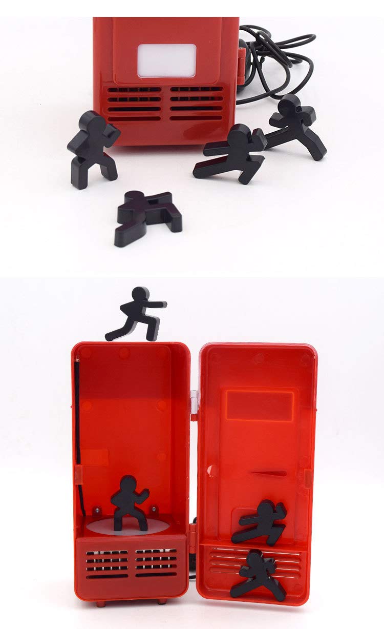 THE QUIRK BOX Ninja Refrigerator Magnet Black - Image 4