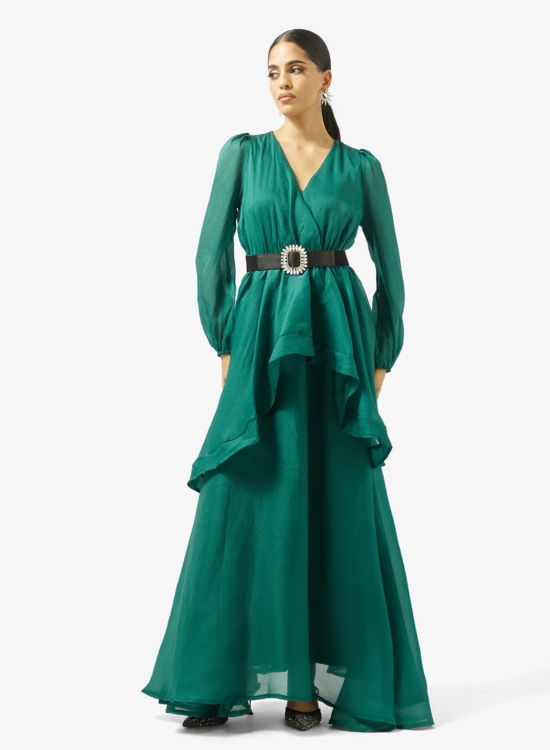 خزانة A-line Dress With Ruffles