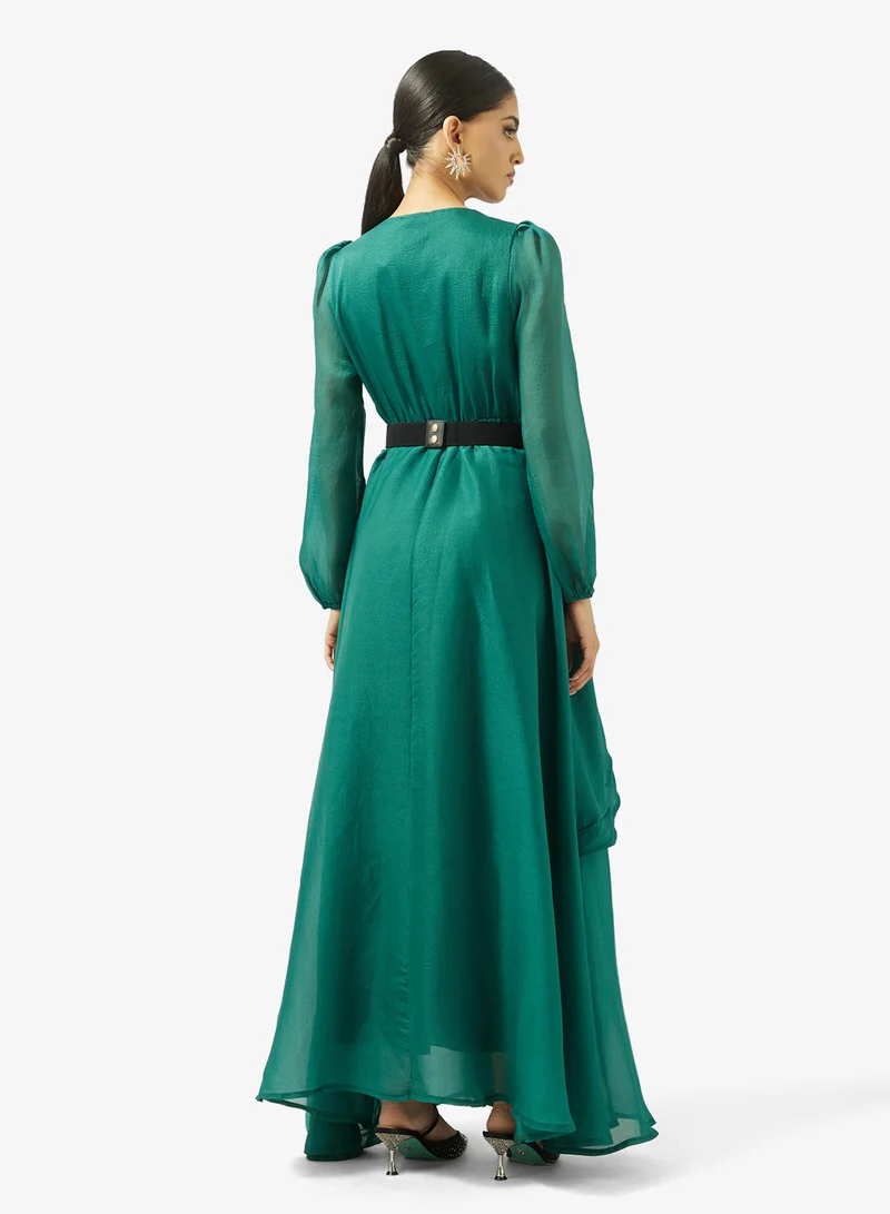 خزانة A-line Dress With Ruffles