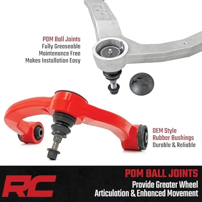 RC Forged Upper Control Arms For 20072018 ChevyGmc 150019401Ared - Image 5